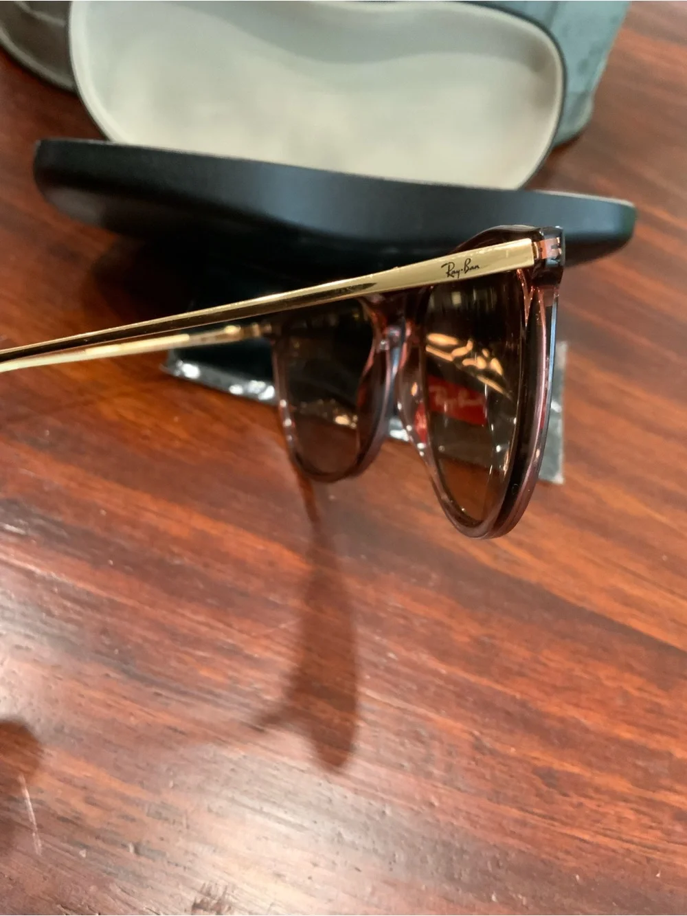 Ray-Ban Women's Tortoiseshell Sunglasses - Brown Lenses